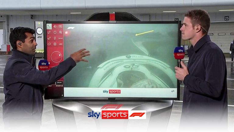 Sky F1's Paul di Resta and Karun Chandhok look at why Pierre Gasly was furious to see a tractor on track to recover Carlos Sainz's crashed Ferrari