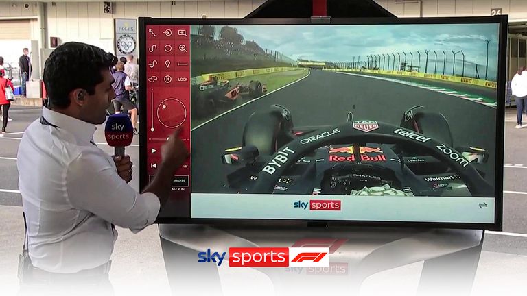 Karun Chandhok was at the SkyPad to analyse if Red Bull's Max Verstappen impeded McLaren's Lando Norris in qualifying