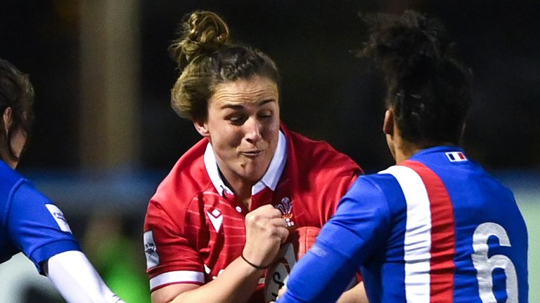 Second row Siwan Lillicrap is captain of Wales, who handed out 12 full-time contracts for the first time in their history this year