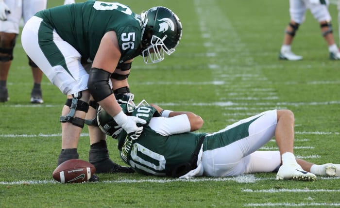 Wisconsin (3-3, 1-2 in Big Ten) at Michigan State (2-4, 0-3 in Big Ten), 4 p.m., Saturday, Fox
