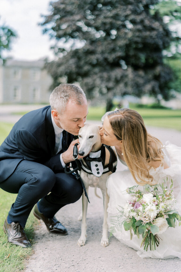 A Sunkissed Garden Celebration with a VIP visitor: Claire & Shane