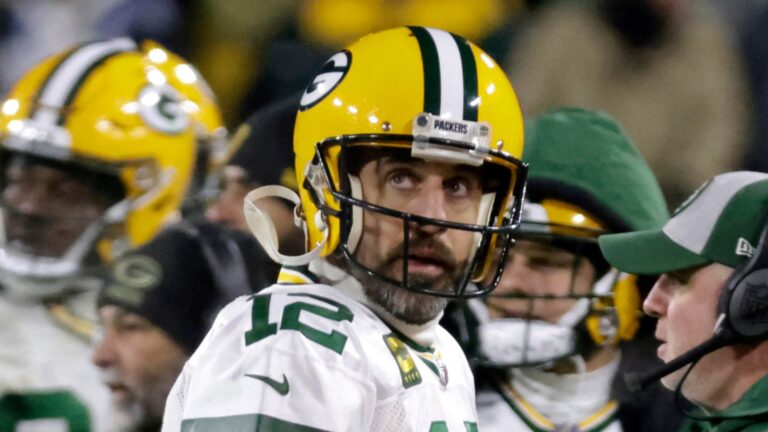 Aaron Rodgers: Green Bay Packers quarterback says season is ‘not over’ regardless of sixth loss in seven to Tennessee Titans