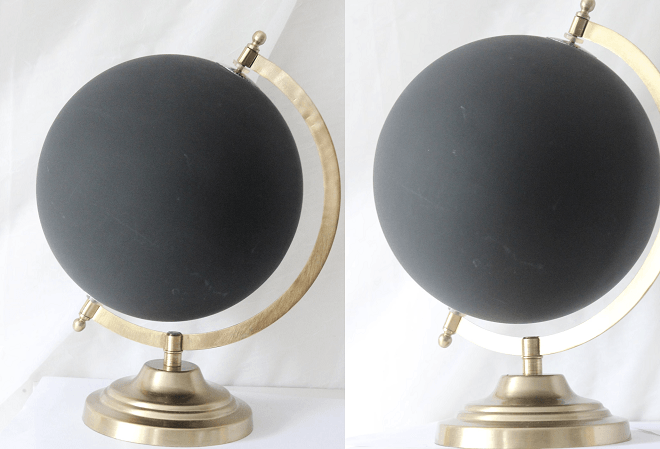 Blank Chalkboard Globe