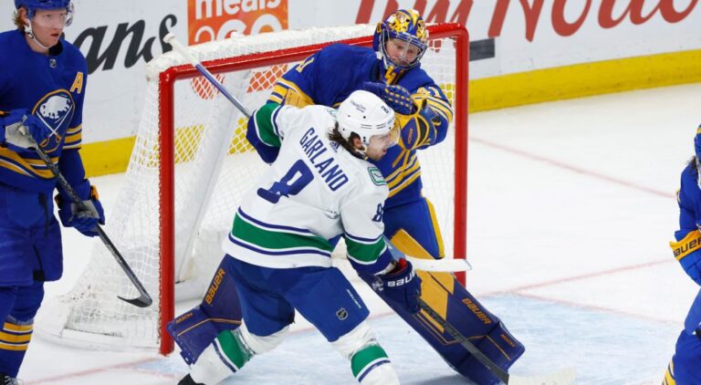 Canucks discover aid after surviving push from Sabres to finish street journey on profitable be aware