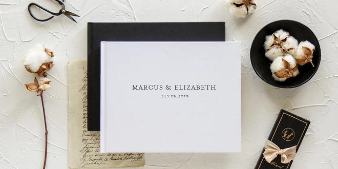 Custom Landscape Guest Book
