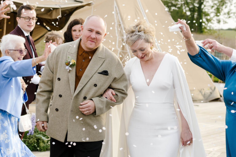 Designer Andrea Hawkes’ Wedding at Wilderness Reserve