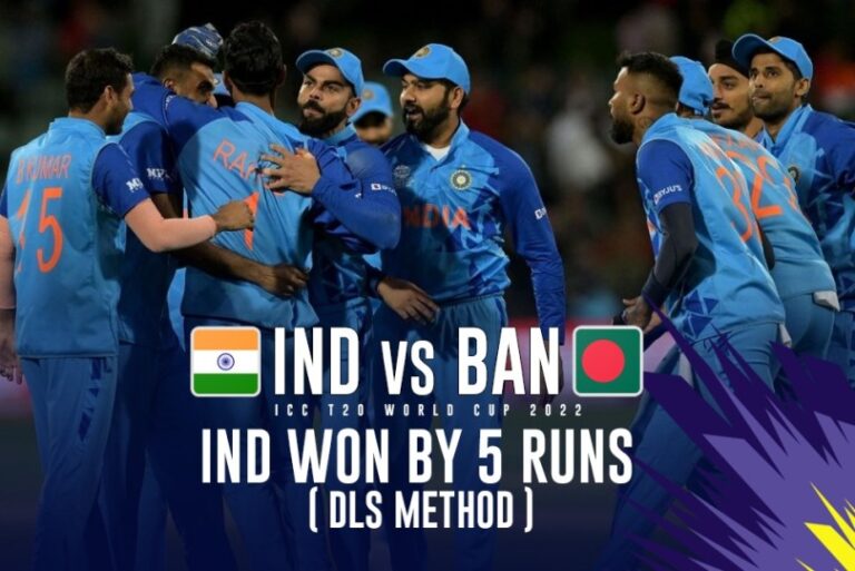 India vs Bangladesh Highlights: Virat Kohli & KL Rahul star as India soar to Top of Group 2 with 5-run win over Bangladesh: Watch Highlights