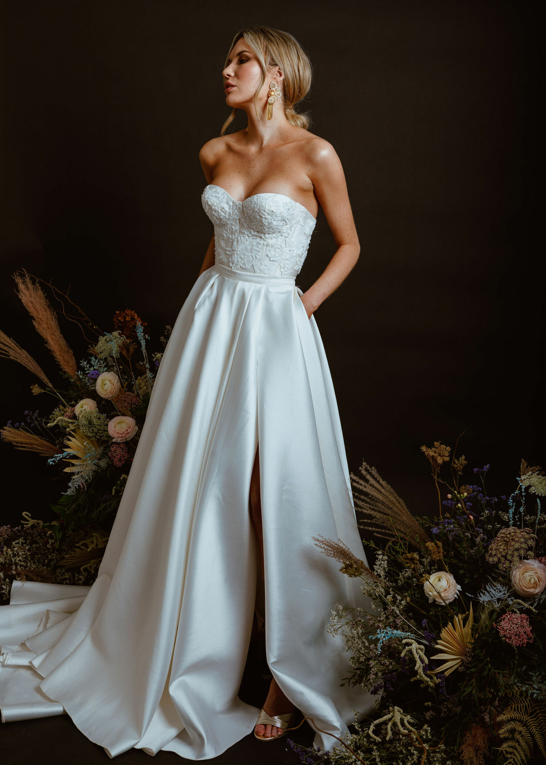 Katy Britton at Blackburn Bridal