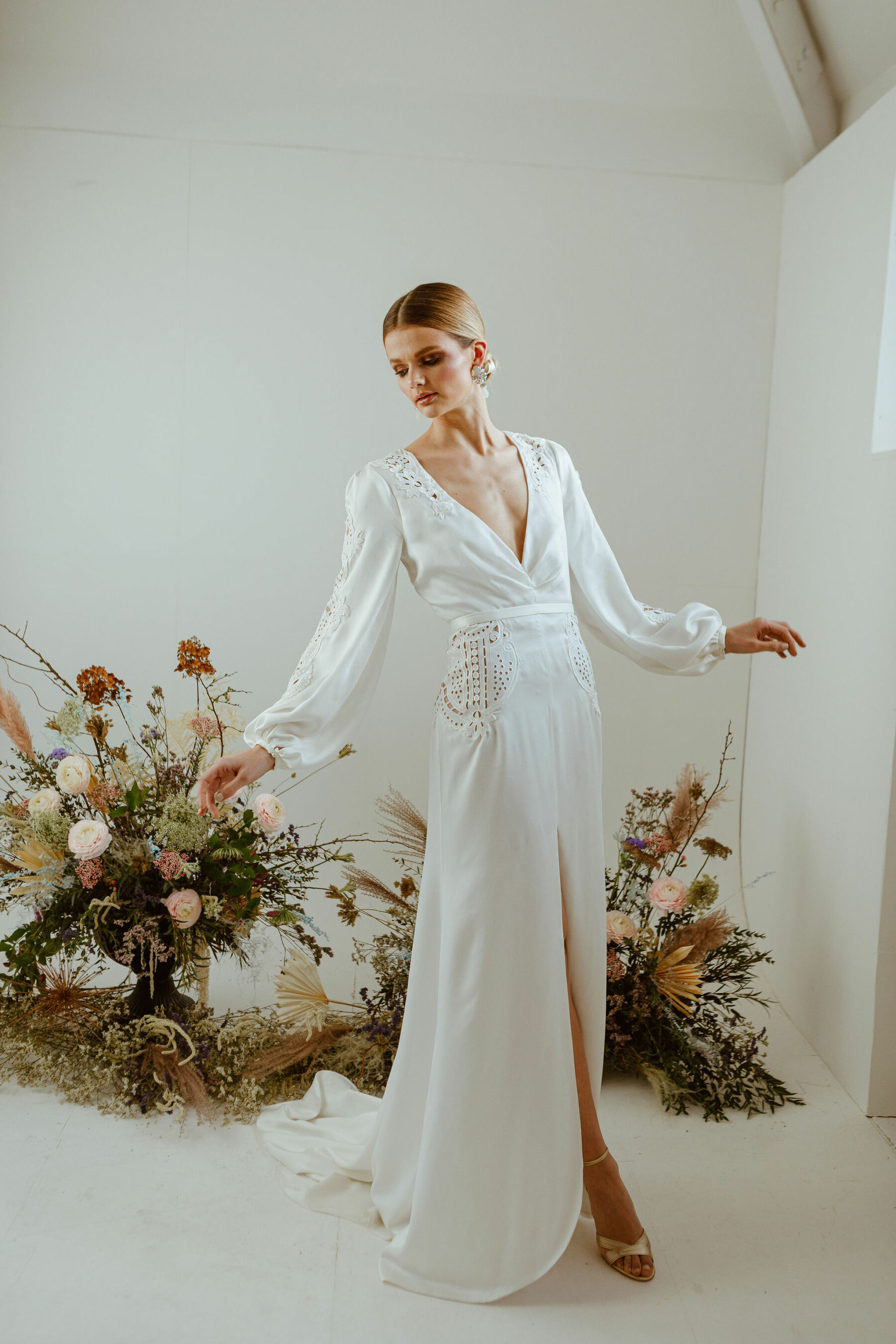 Katy Britton at Blackburn Bridal