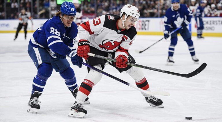 Maple Leafs’ turnovers, ahead depth are rising issues after loss to Devils
