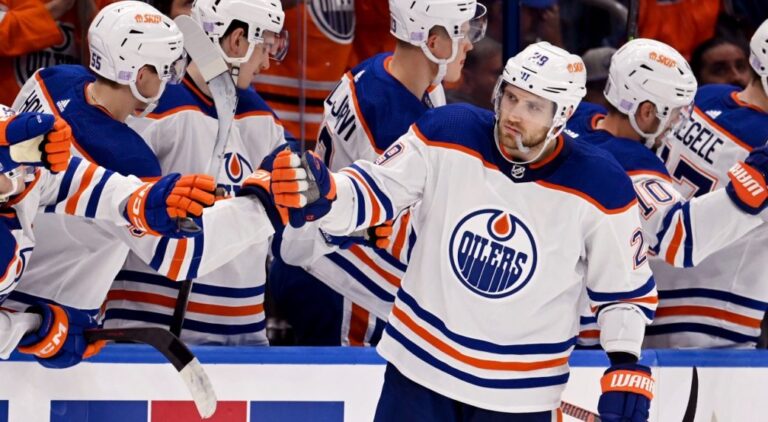 Oilers snap out of skid with hard-fought victory vs. Lightning