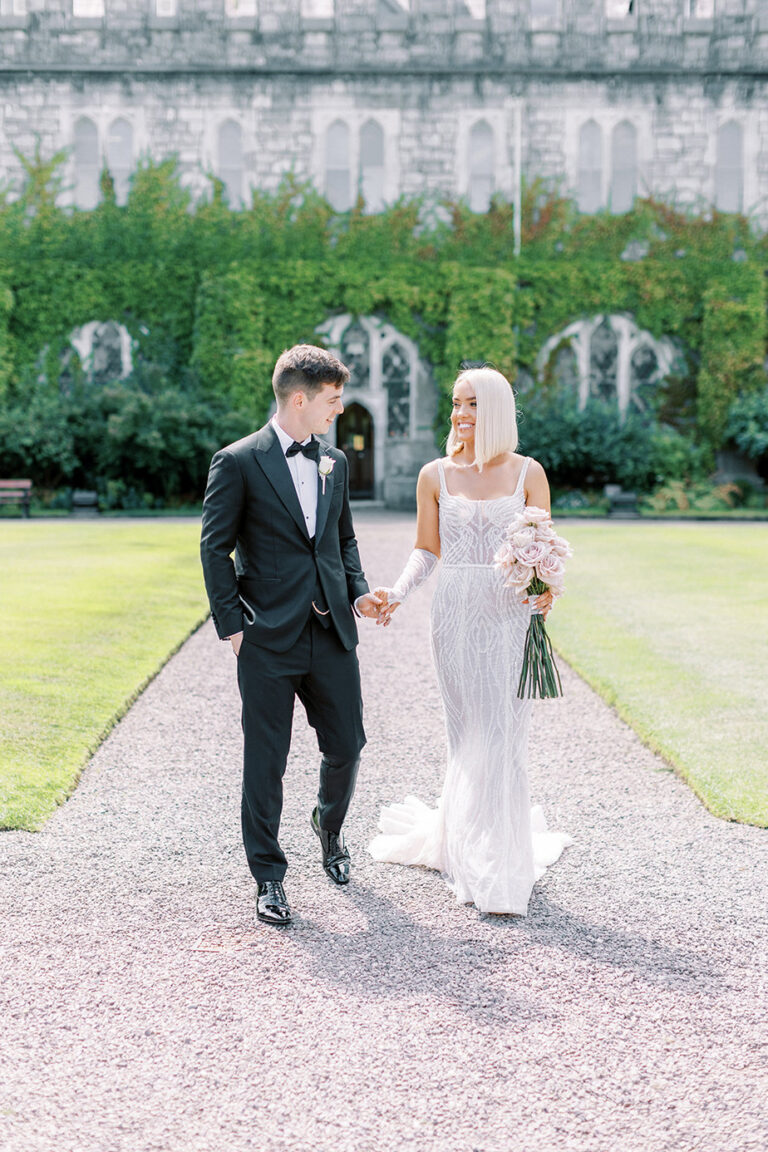 Pale Pink Perfection with Handmade Details: Sonia & Ronan