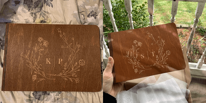 Polaroid Wedding Guest Book Photo Album