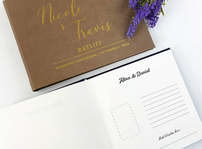 Wedding Polaroid Photo Album