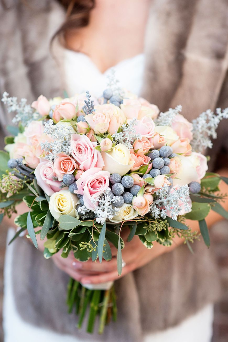 Winter Wedding Bridal Bouquets | www.onefabday.com