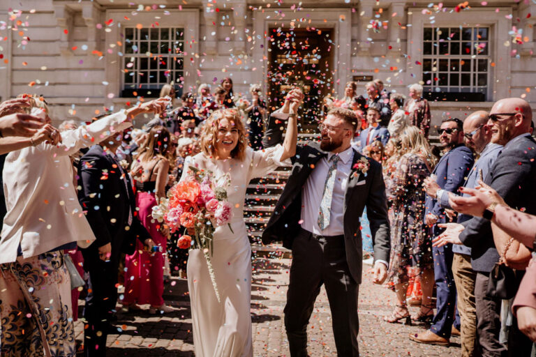 The Own Studio Wedding Dress // East London Wedding
