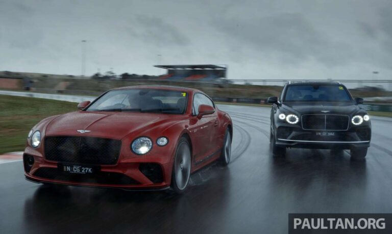 Bentley Symphony of Speed – defying physics on monitor with the Continental GT Speed and Bentayga – A-Z Eventz