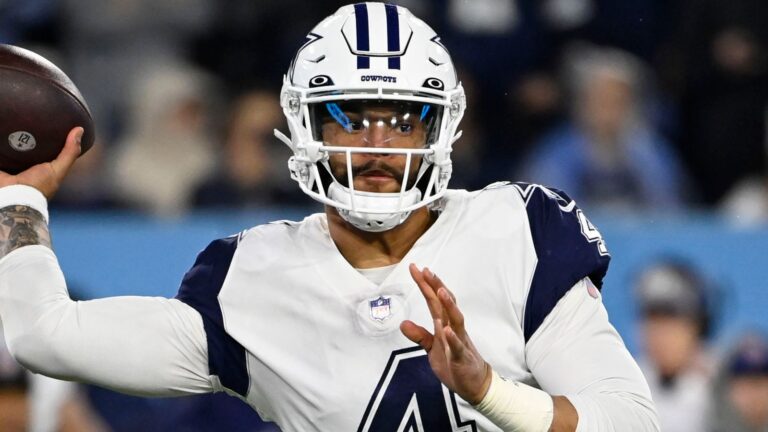 Dallas Cowboys 27-13 Tennessee Titans: Dak Prescott throws two TDs as Cowboys preserve the strain on Philadelphia with Titans win