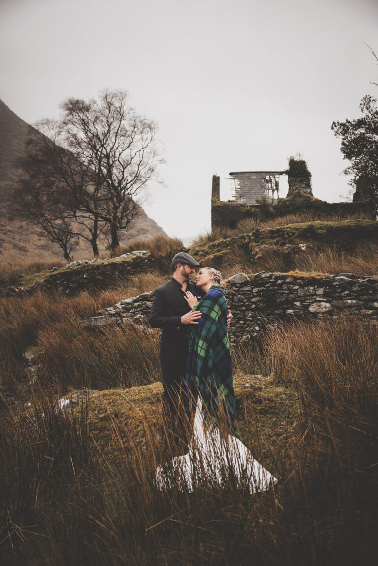 Dark & Magically Moody: Madi & Tom’s Castle Wedding in Kerry