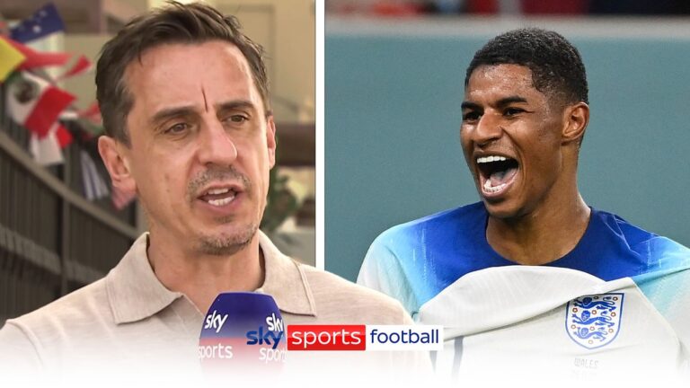 Gary Neville: Marcus Rashford ‘again on it’ and will begin for England in opposition to Senegal in World Cup