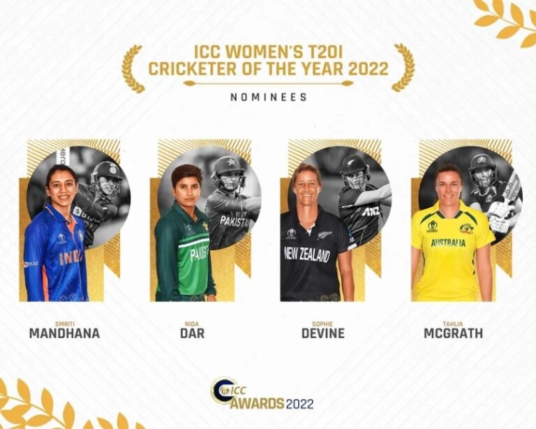 ICC Women’s Best T20 Cricketer 2022: ICC Women’s T20 Cricketer of the Year nominees unveiled, Follow LIVE Updates