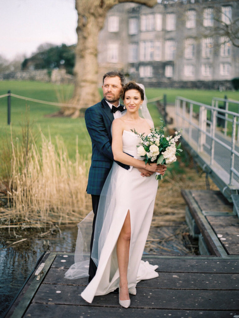 Old-World Glamour with a Touch of Tartan: Valerie & Ryan