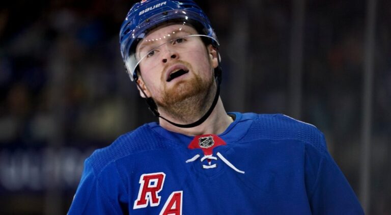 What led the Rangers to scratch first-overall decide Alexis Lafreniere?