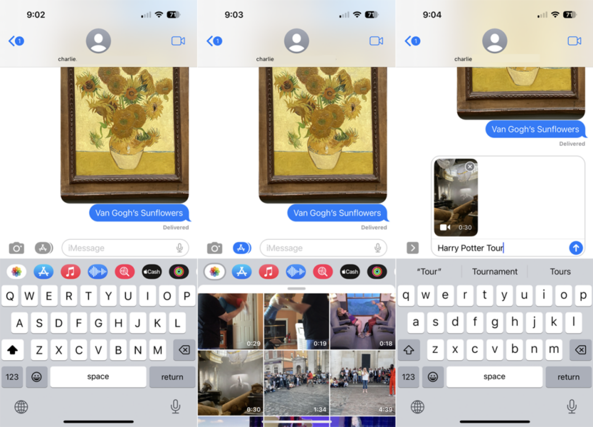 Add an existing video