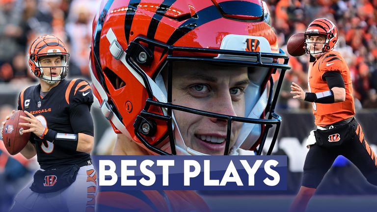 A look at some of the best plays from Bengals quarterback Joe Burrow