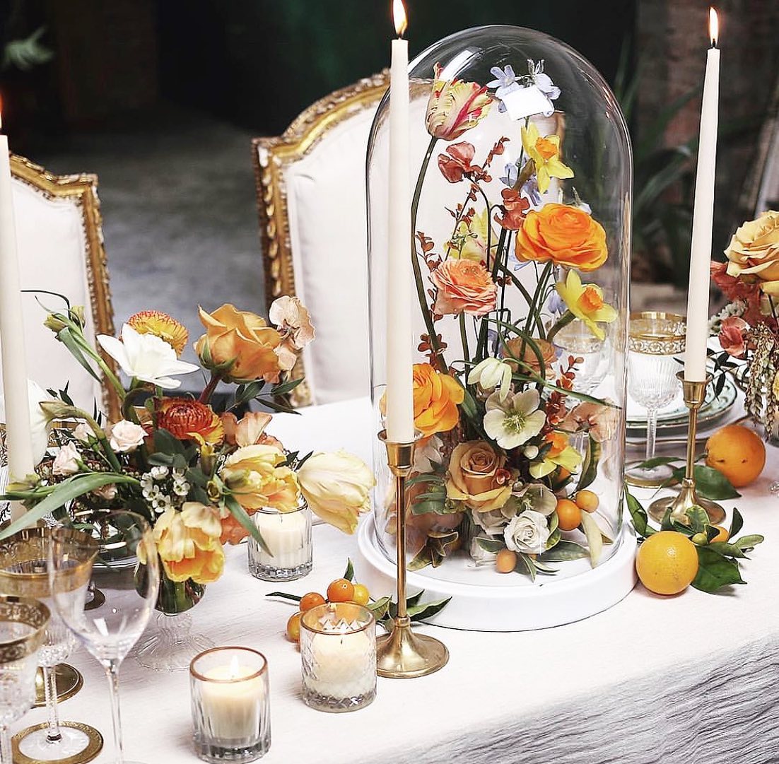 Winter Wedding Reception Ruffled Blog