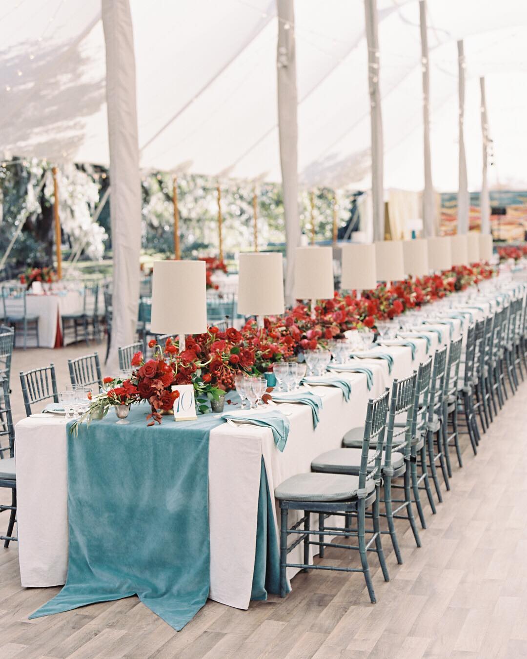 Winter Wedding Reception Ruffled Blog