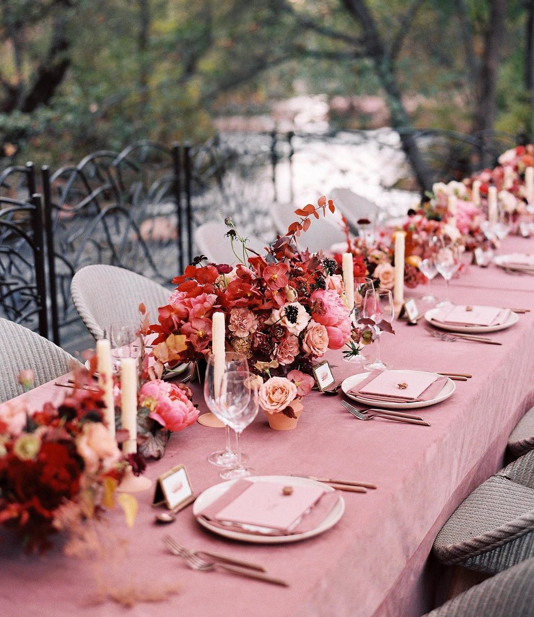 Winter Wedding Reception Ruffled Blog