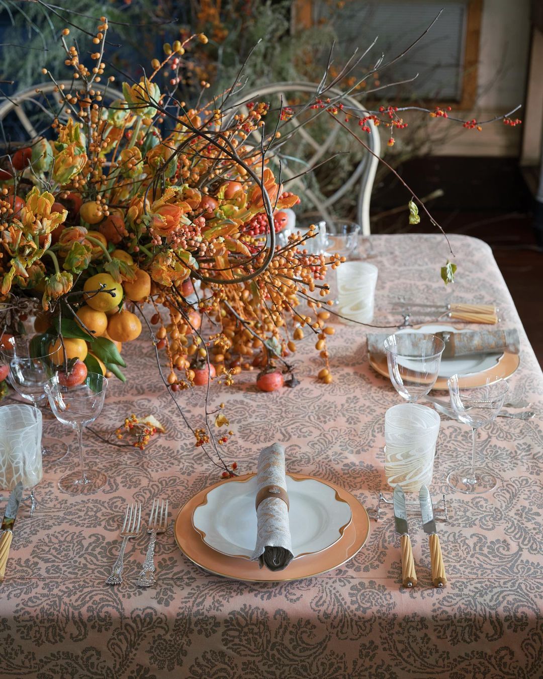 Winter Wedding Reception Ruffled Blog