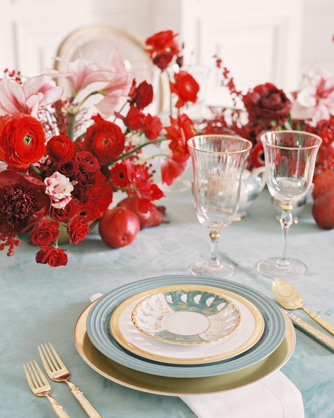 Winter Wedding Reception Ruffled Blog