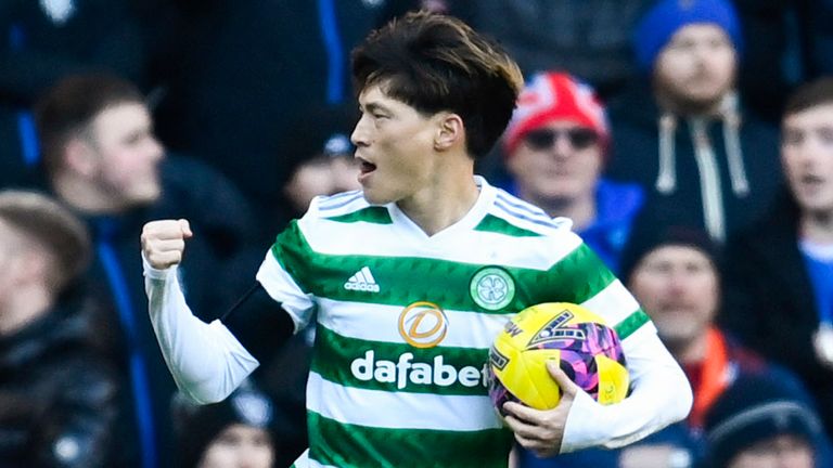 Rangers 2-2 Celtic: Kyogo Furuhashi’s late strike maintains nine-point lead over Old Firm rivals