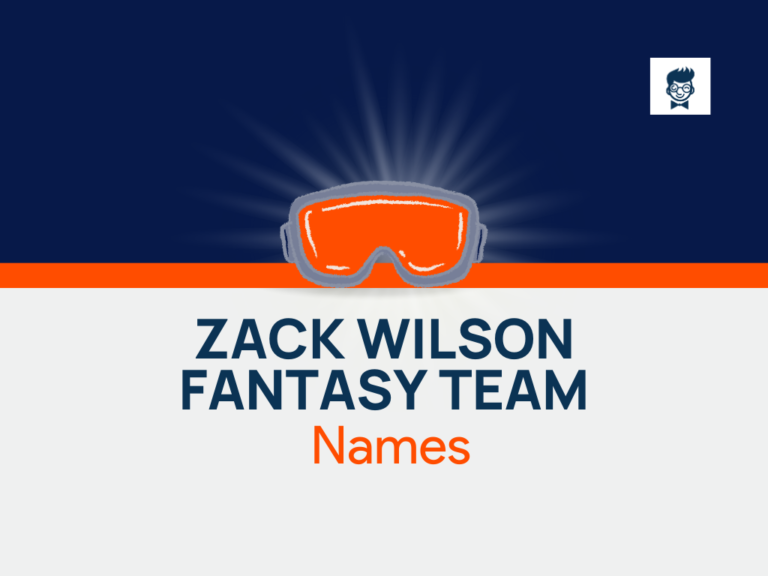 810+ Best Zack Wilson Fantasy Team Names Collection