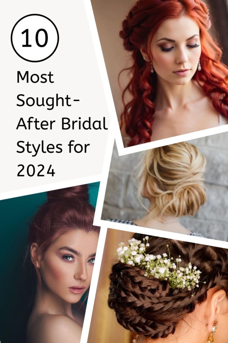 Make Your Wedding Hair Unforgettable: Top 10 Most Sought-After Bridal Styles for 2024