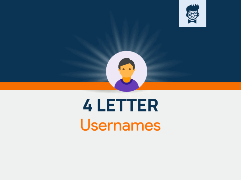 600+ Cool 4 Letter Usernames Ideas With Generator