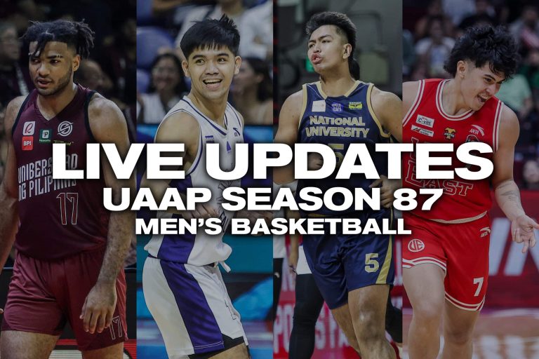 LIVE: UAAP Season 87 basketball September 28
