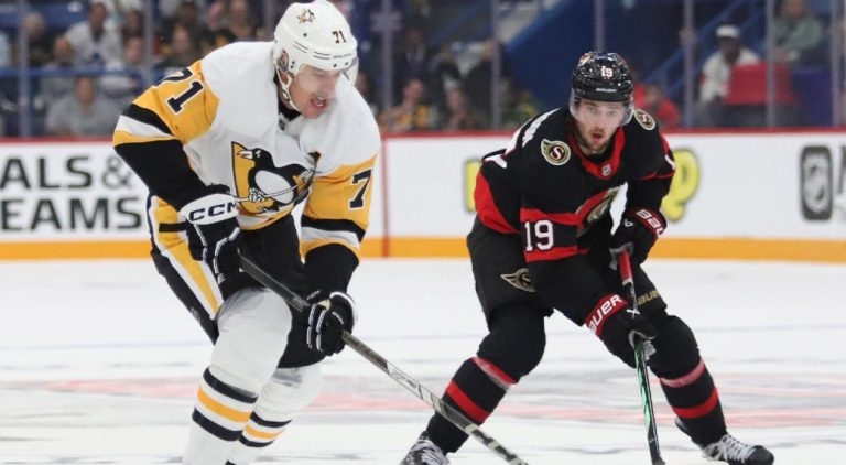 Malkin, Crosby tempo Penguins to pre-season win over Senators