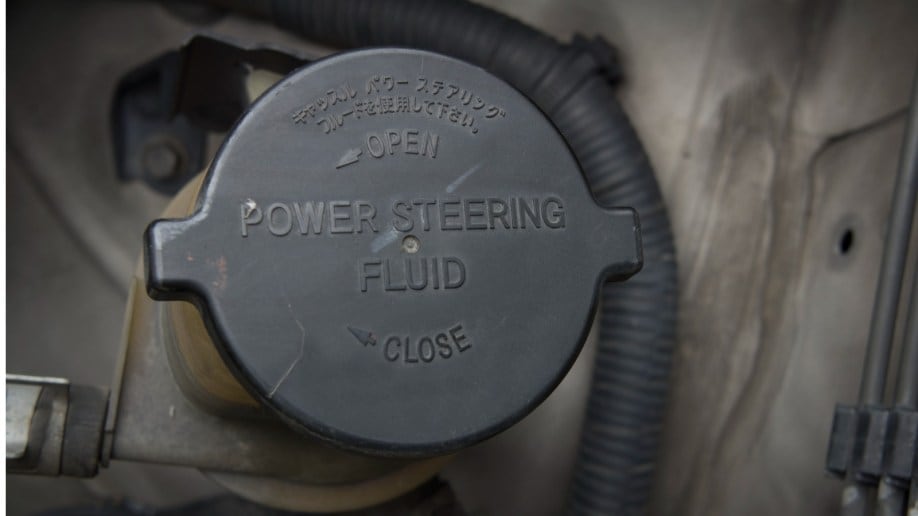 Power steering fluid cap