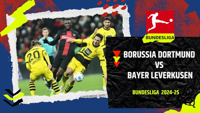 Borussia Dortmund vs Bayer Leverkusen Prediction, Match Preview & Live Streaming, January 11, 2025: Bundesliga – Inaspect Sport India