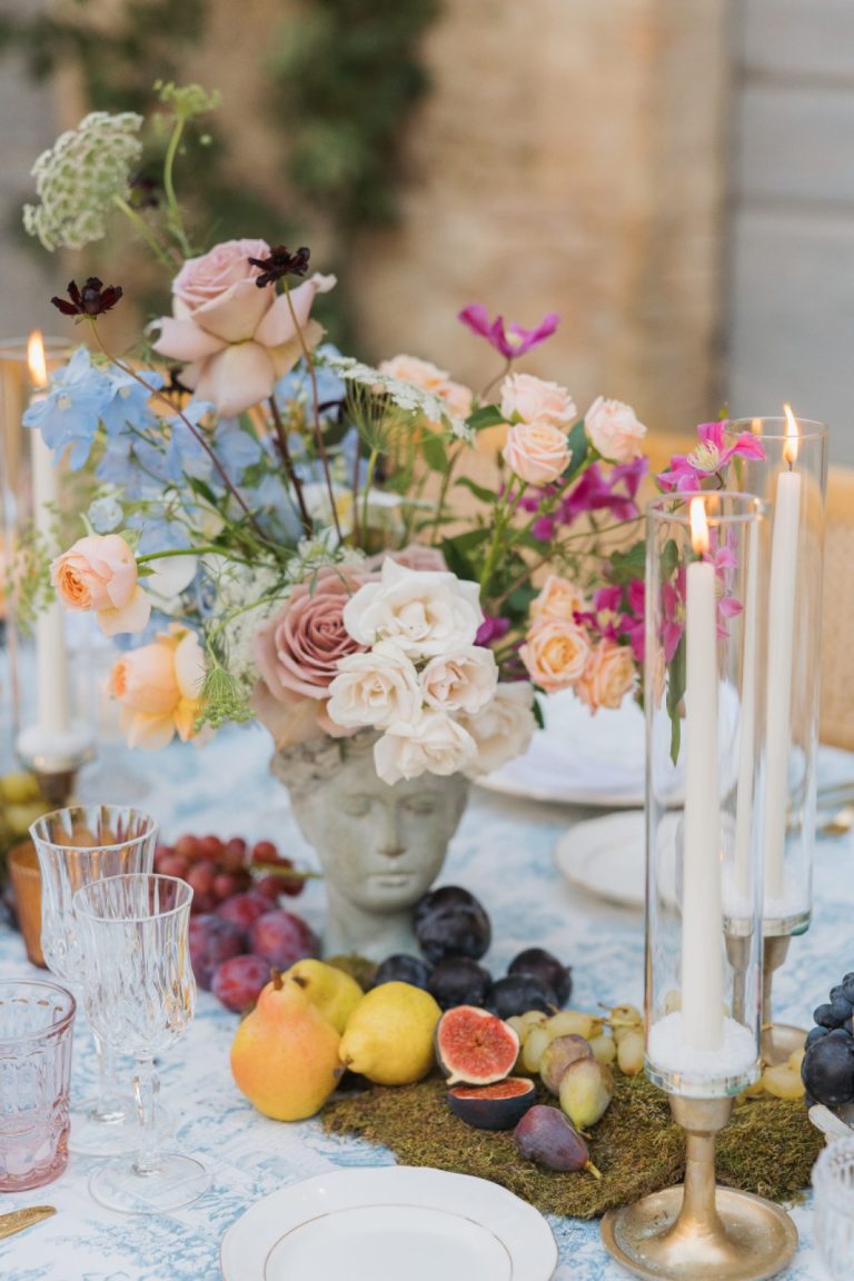 A Celebration of Intimacy and Vintage Romance Villa Di Monaciano