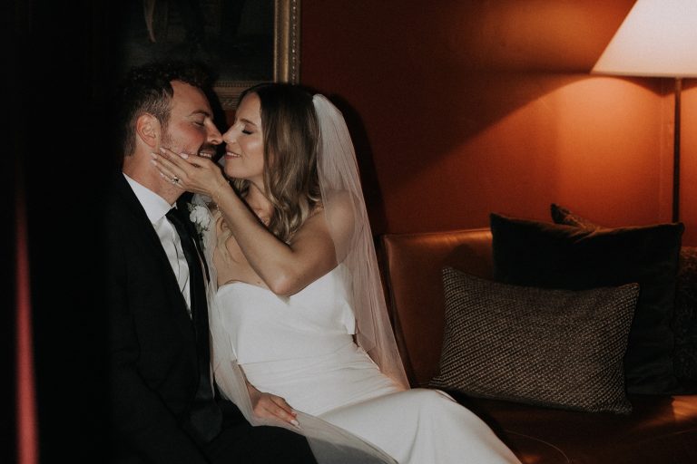 A Chic & Stylish Winter Wedding in California