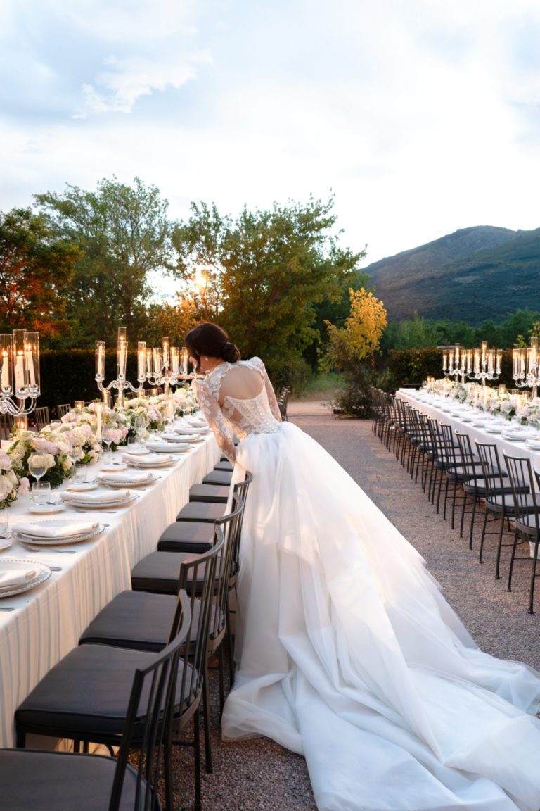 A Grand City Ceremony and Romantic Spanish Countryside Reception in Madrid!