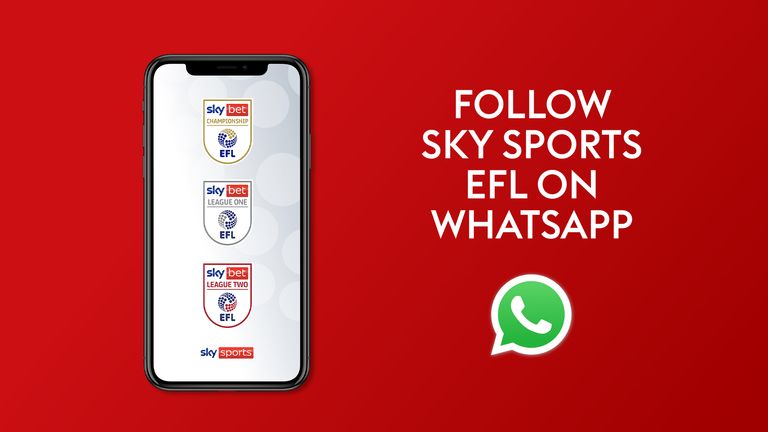 Follow Sky Sports EFL on WhatsApp