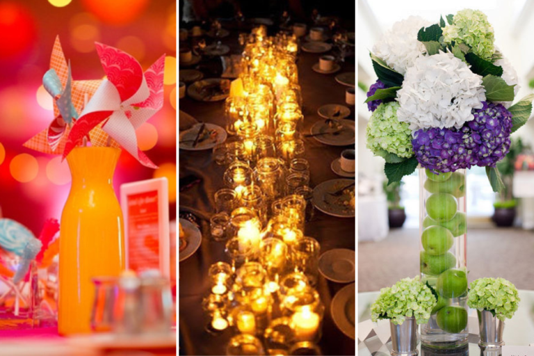 25+ Impressive Non-Conventional Wedding Centerpiece Ideas