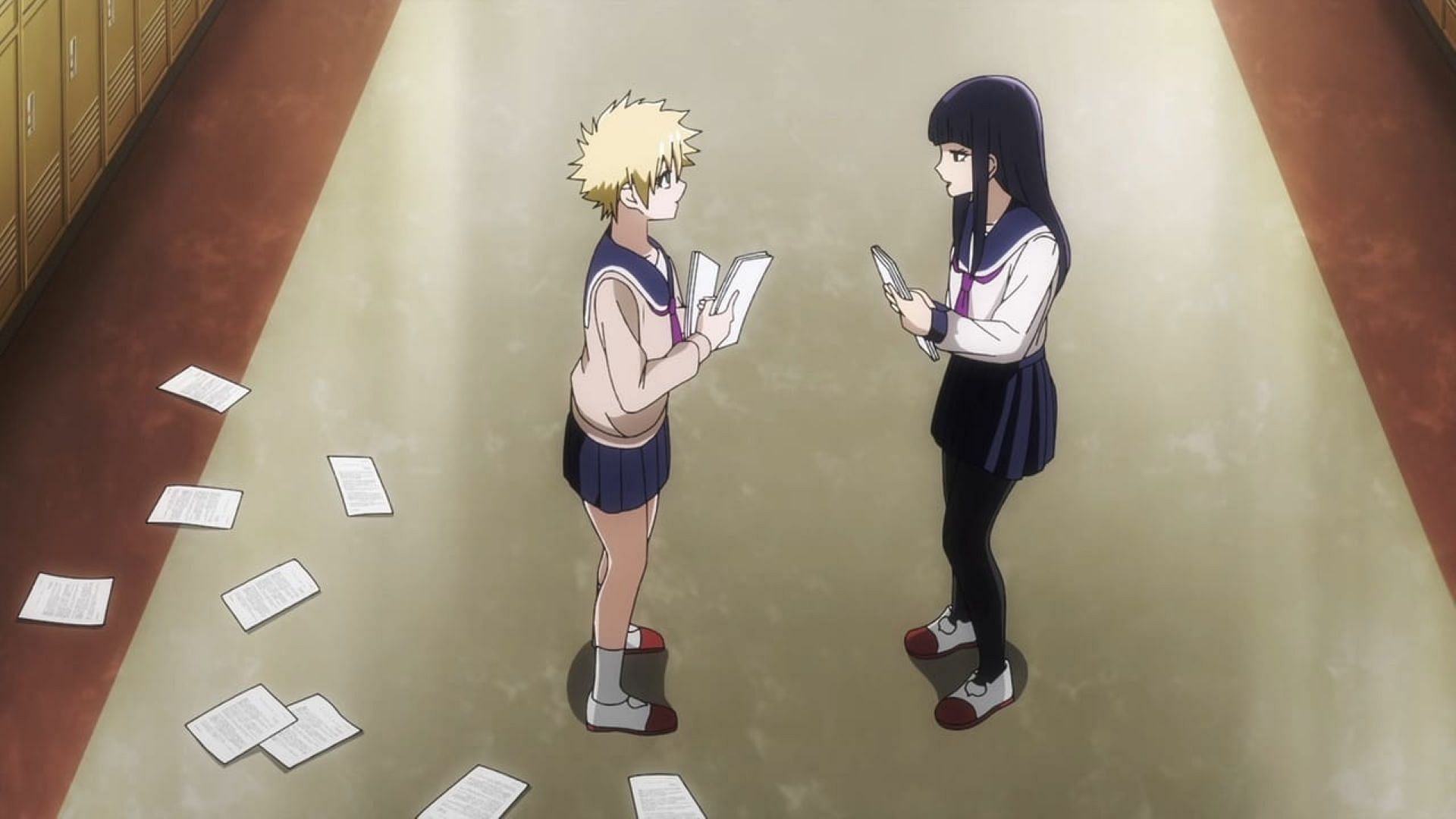 Tsutsumi and Kaoru (Image via OLM)