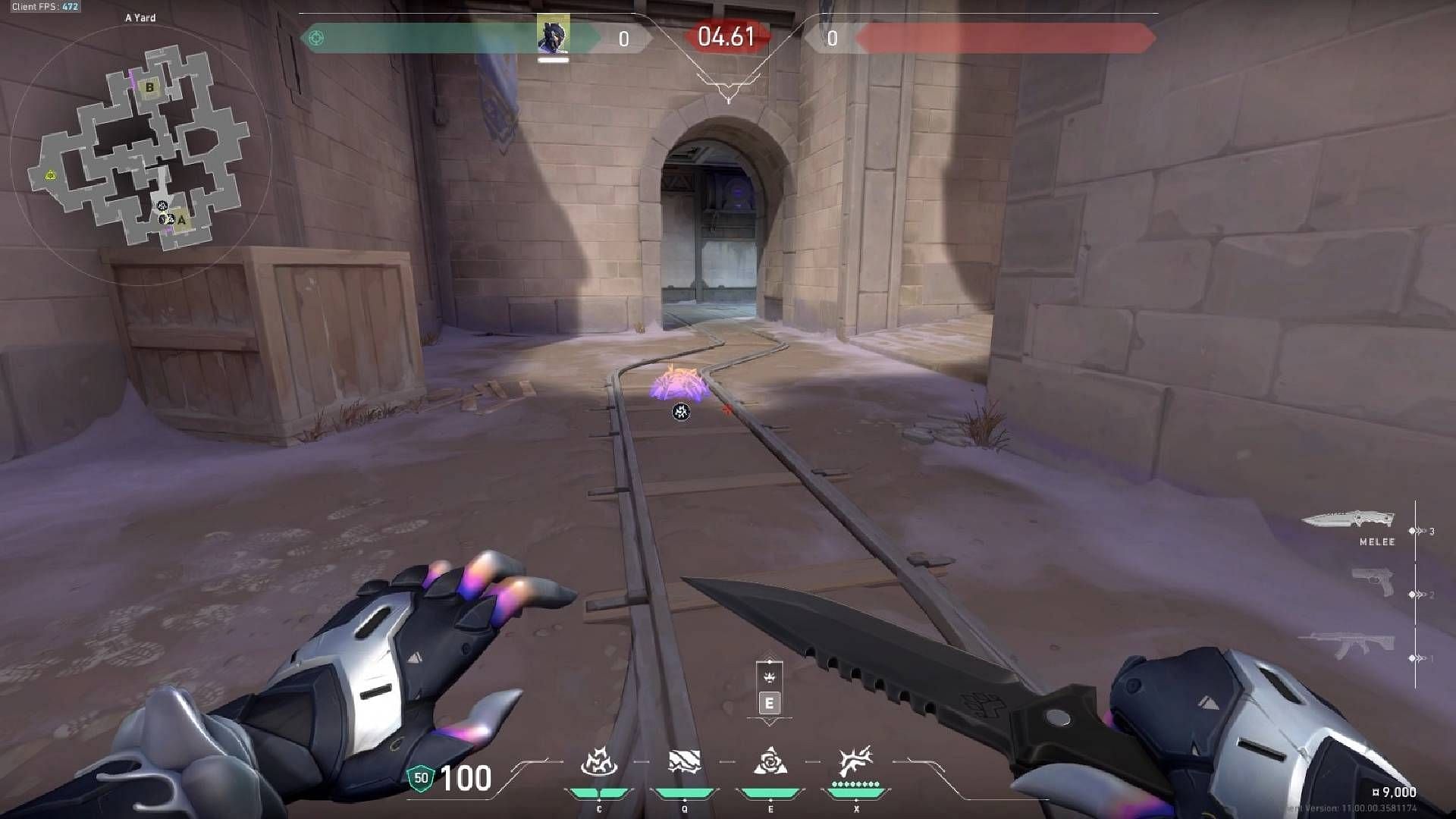 Use the second Razorvine ability on the other entrance of the site. (Image via Riot Games)