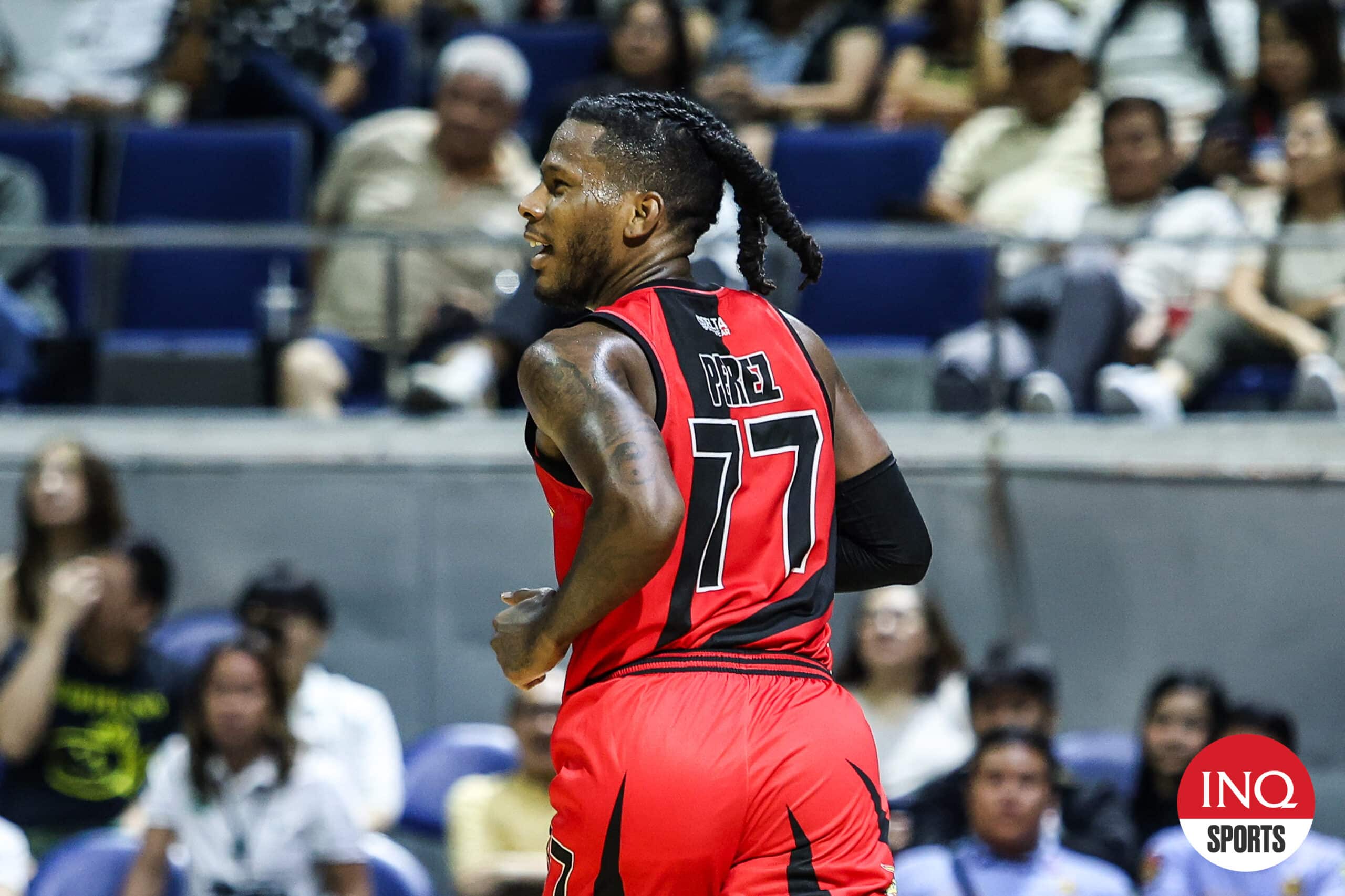 San Miguel Beermen's CJ Perez during the PBA Philippine Cup semifinals Game 5 against Barangay Ginebra Gin Kings.